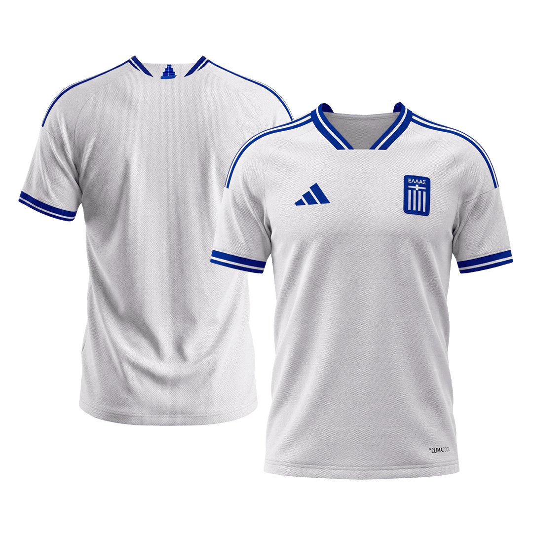 Camiseta de fútbol local de Grecia para la Copa Mundial 2026, blanca