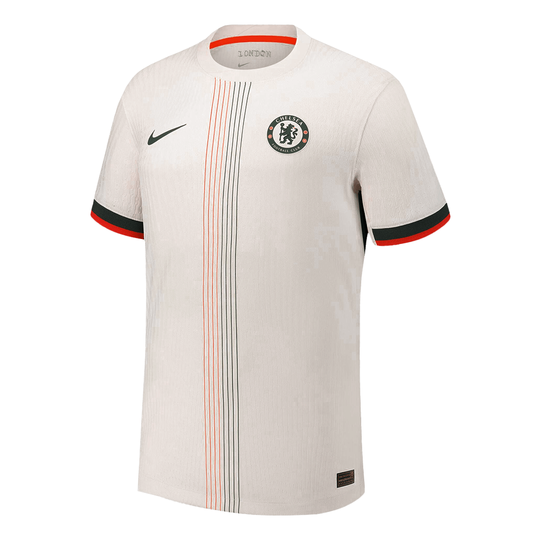 NETO #7 Authentic Chelsea Away Soccer Jersey 2025/26 White