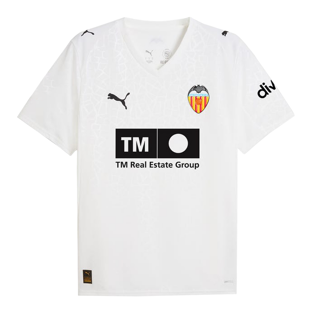Valencia Home Soccer Jersey 2025/26 - Football Shirt | SmartJerseys | Official Quality