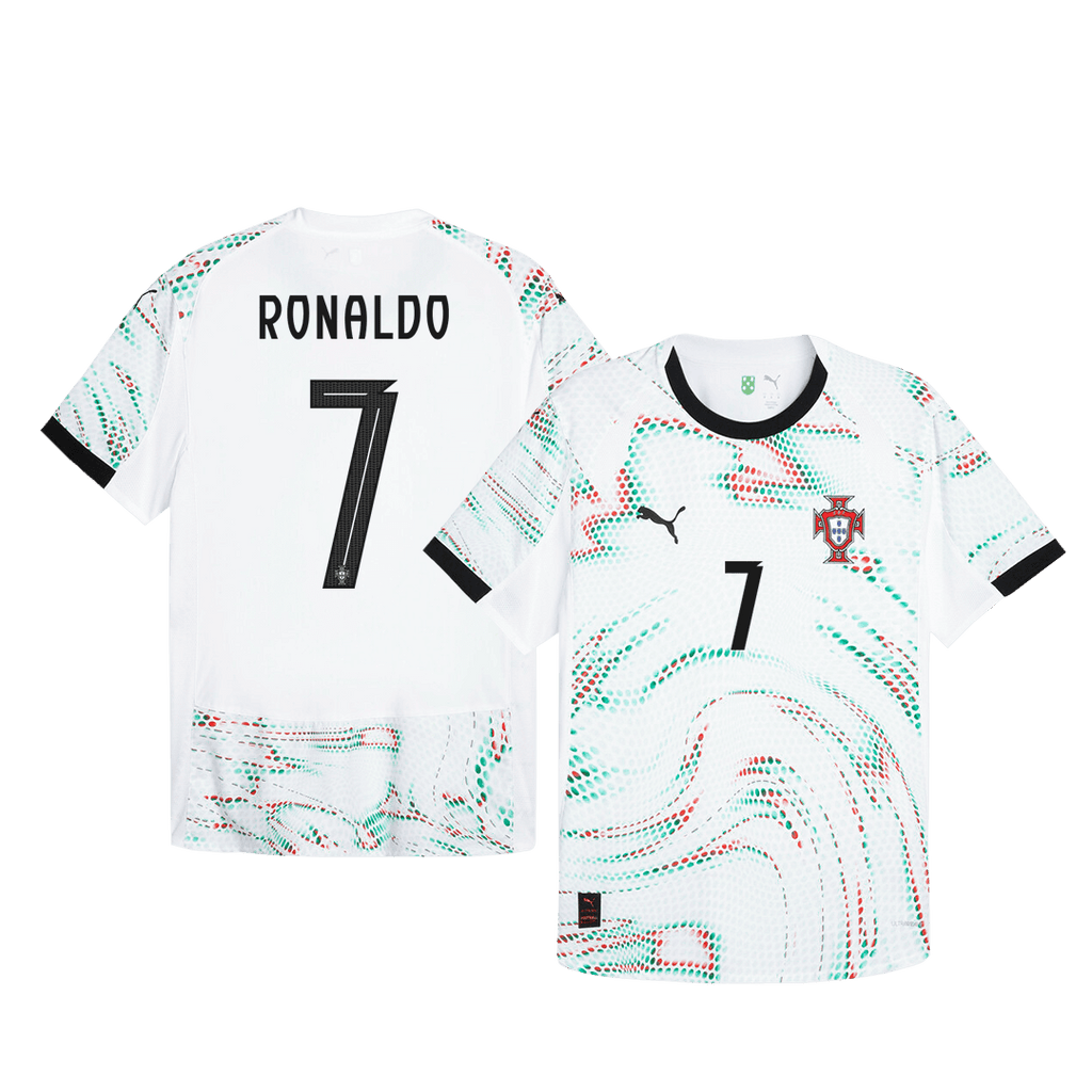 Portugal RONALDO #7 Away Soccer Jersey Authentic 2025 - Football Shirt | SmartJerseys | Official Quality