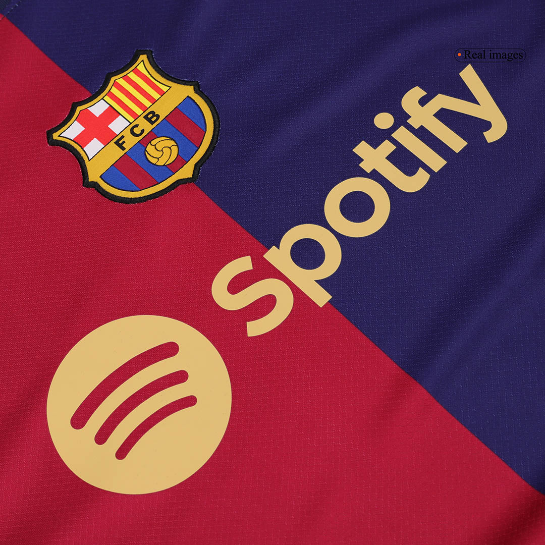 Equipación de la primera equipación del Barcelona 2024/25 (camiseta+pantalón corto)