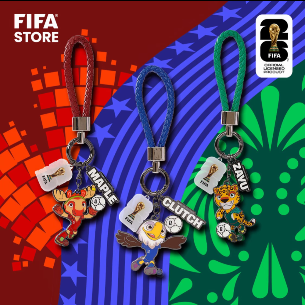 Official FIFA World Cup 2026™ Mascot Premium Keychain