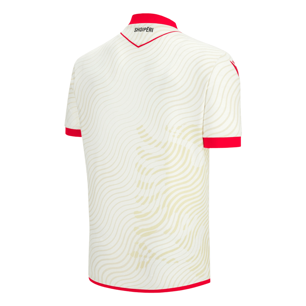Albania Away Soccer Jersey World Cup 2026 White