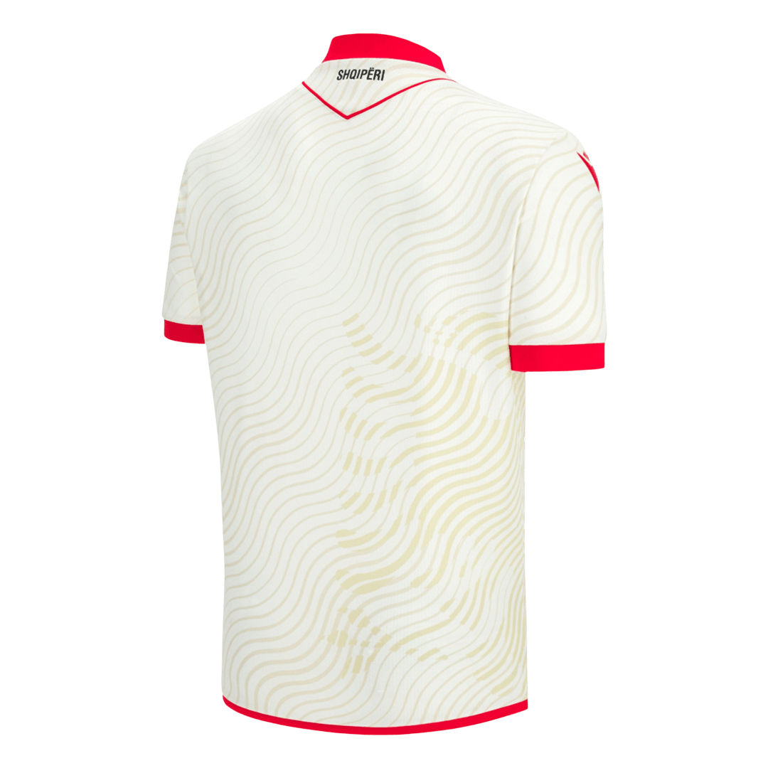 Albania Away Soccer Jersey World Cup 2026 White