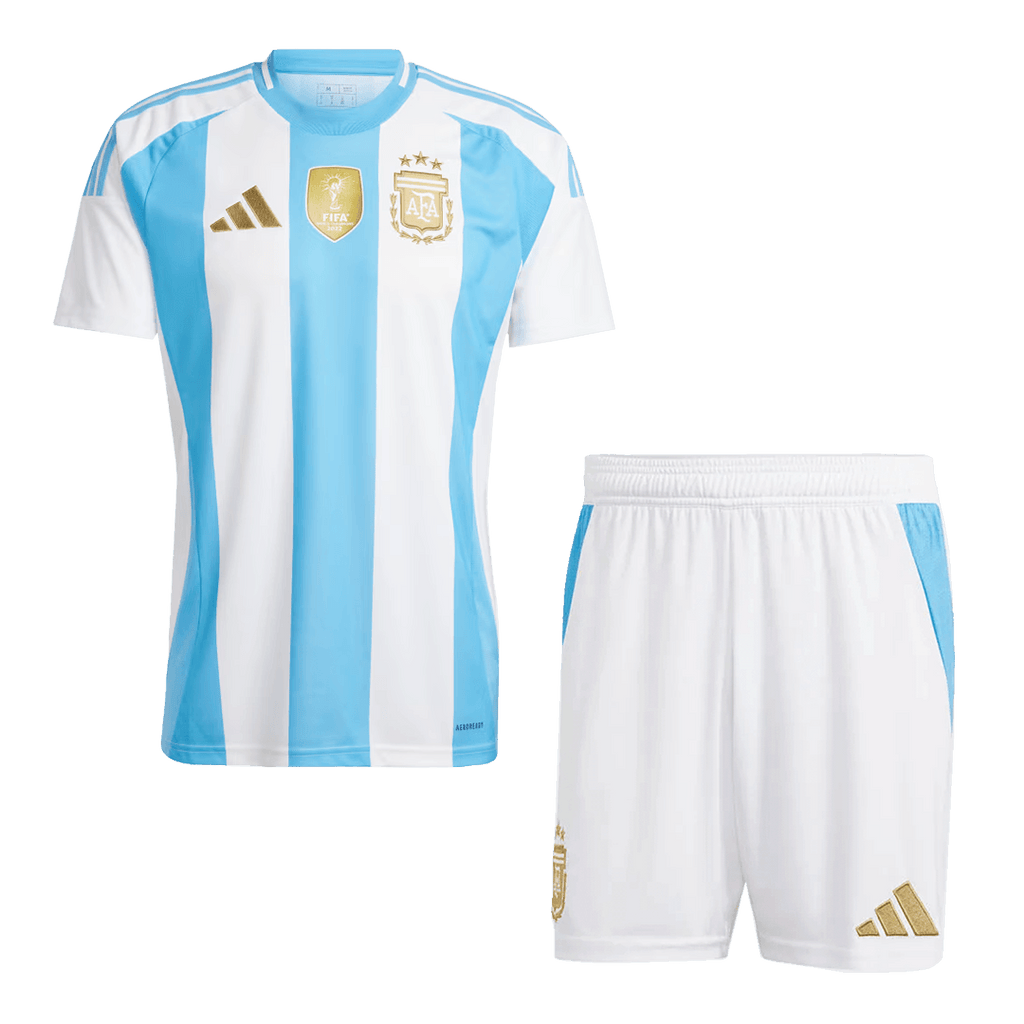 Argentina Home Jersey Kit 2024 (Jersey+Shorts) - Football Shirt | SmartJerseys | Official Quality