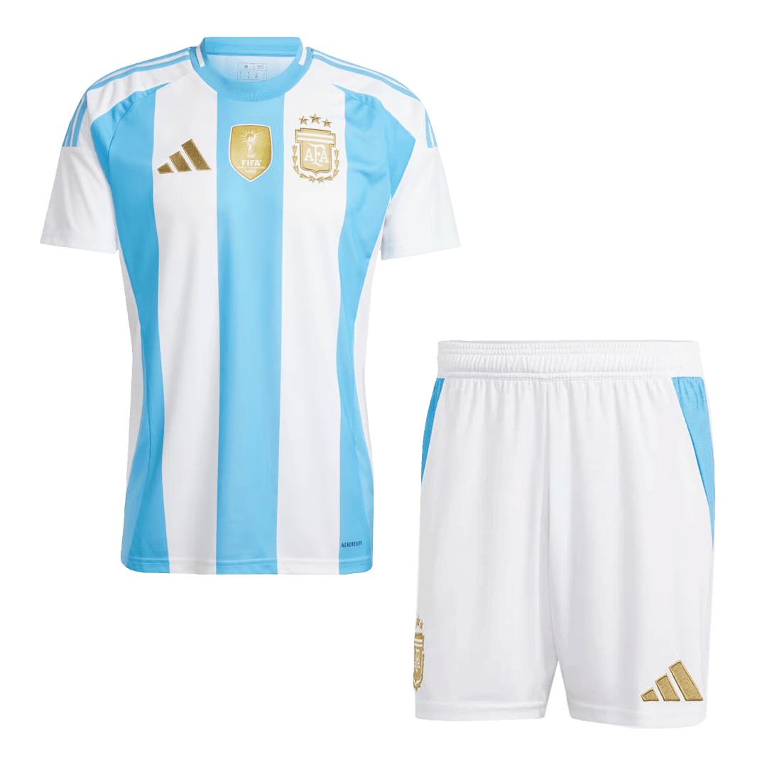 Argentina Home Jersey Kit 2024 (Jersey+Shorts) - Football Shirt | SmartJerseys | Official Quality
