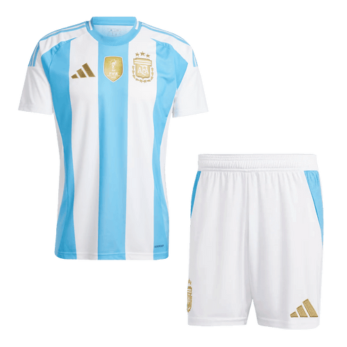Argentina Home Jersey Kit 2024 (Jersey+Shorts) - Football Shirt | SmartJerseys | Official Quality