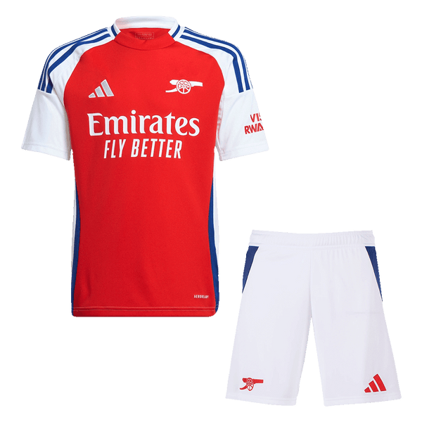 Arsenal Home Jersey Kit 2024/25 Kids(Jersey+Shorts) - Football Shirt | SmartJerseys | Official Quality