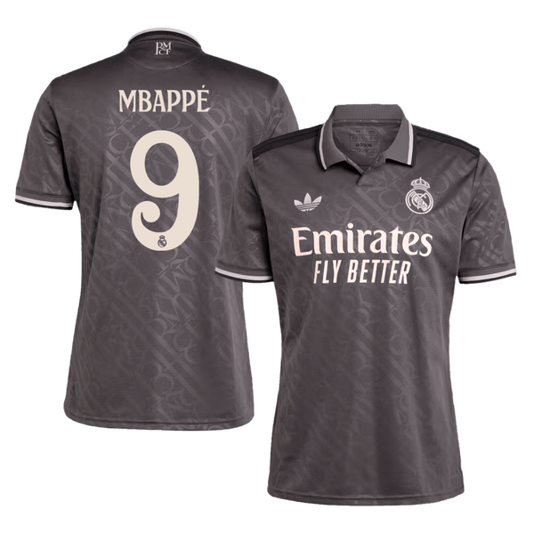 Real Madrid MBAPPÉ #9 Third Away Jersey 2024/25 - Football Shirt | SmartJerseys | Official Quality