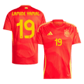Spain LAMINE YAMAL #19 Home Jersey EURO 2024 - Football Shirt | SmartJerseys | Official Quality