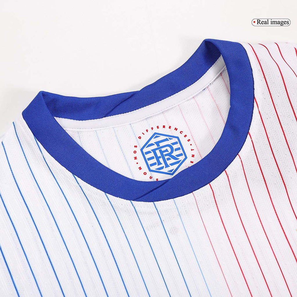Maillot extérieur authentique de l'équipe de France pour l'EURO 2024 