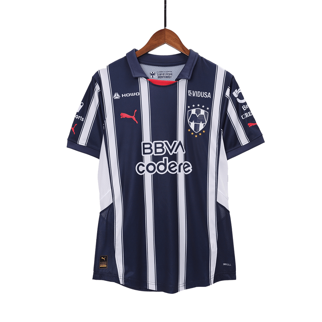 Camiseta de fútbol local auténtica de SERGIO RAMOS #93 de Monterrey 2024/25
