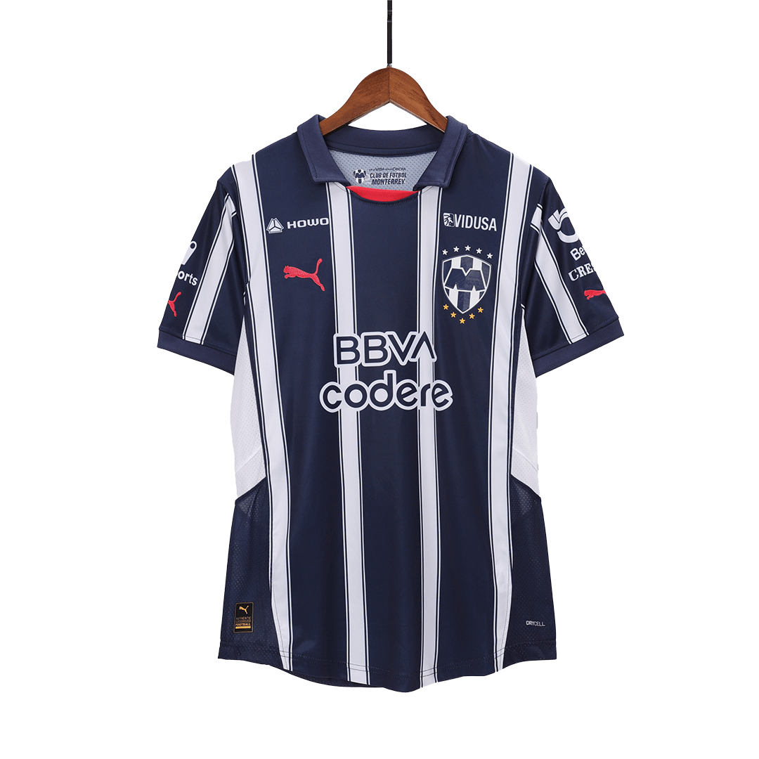 Camiseta de fútbol local auténtica de SERGIO RAMOS #93 de Monterrey 2024/25