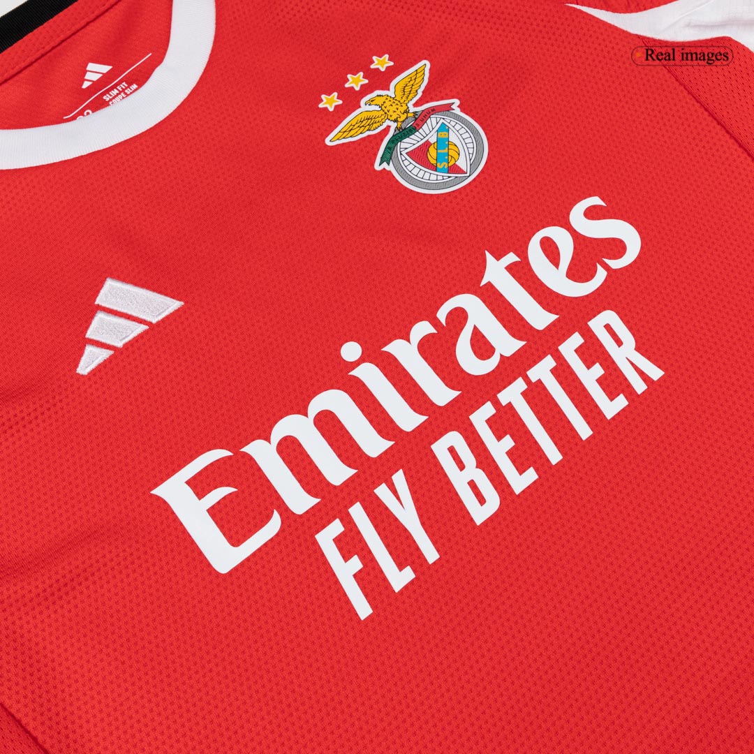 Kid's Benfica Home Soccer Jersey Kit 25/26 Red