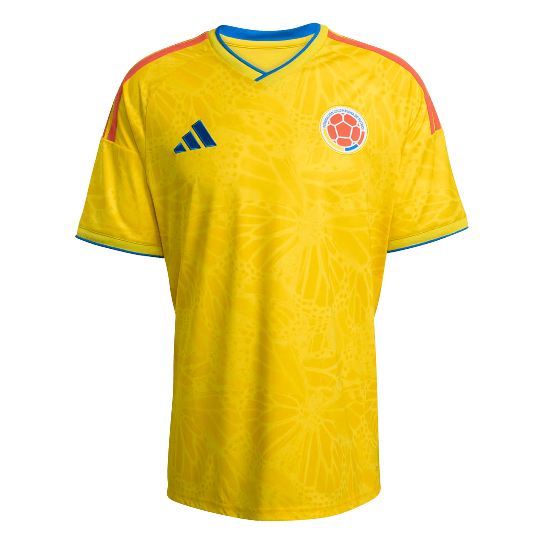 Colombia Home Soccer Jersey World Cup 2026 Yellow - Football Shirt | SmartJerseys | Official Quality