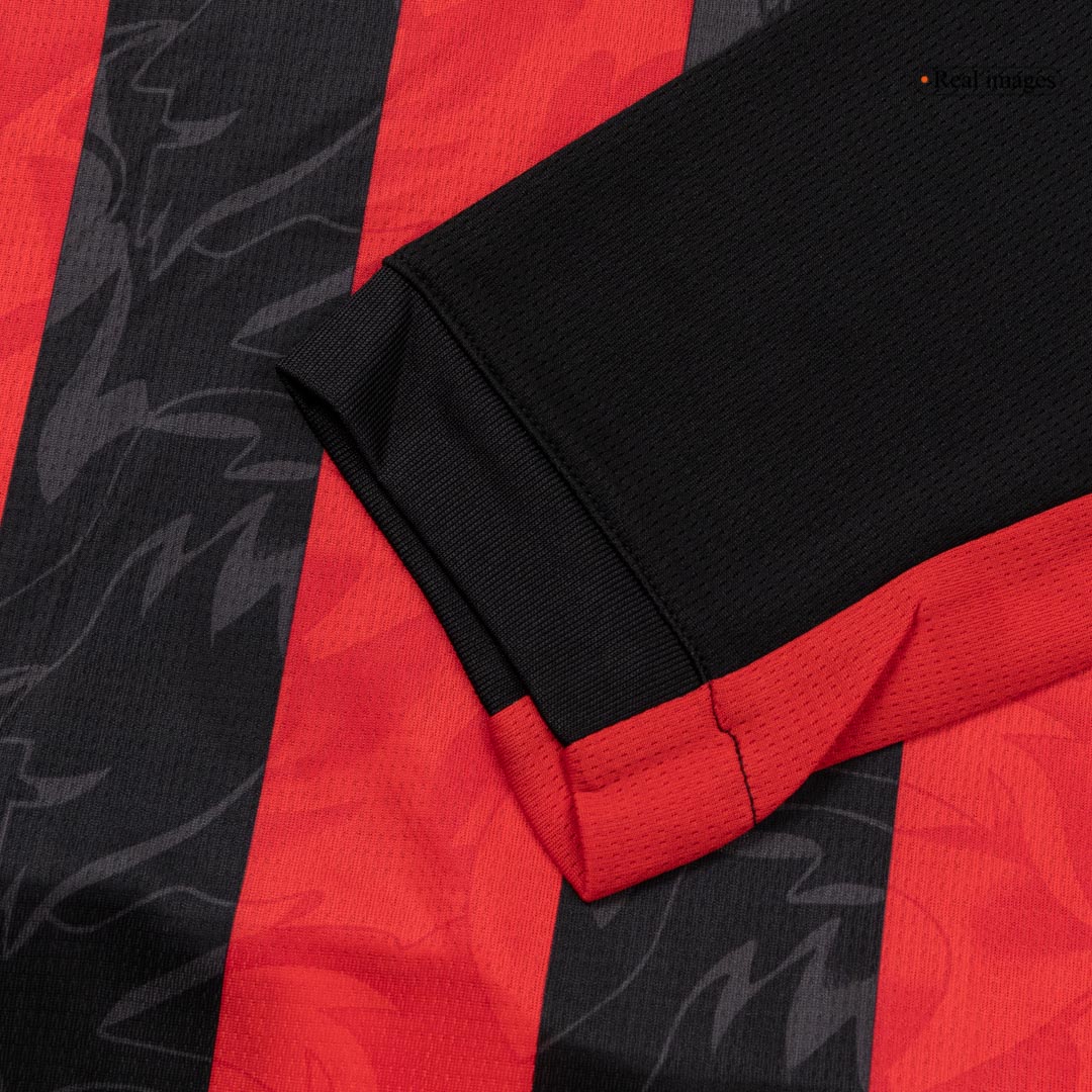 Maillot domicile manches longues de l'AC Milan 2025/26