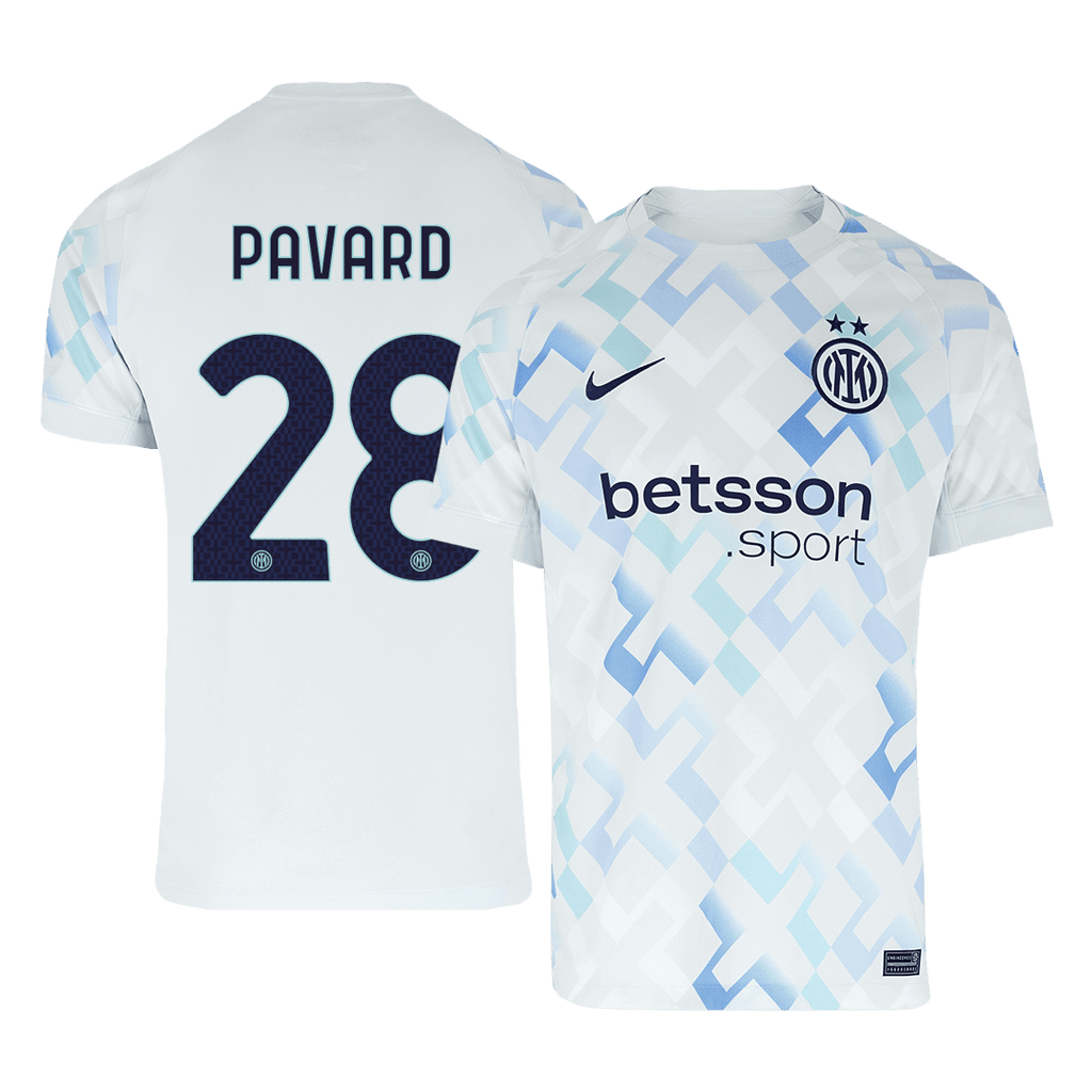 Inter Milan PAVARD #28 Away Soccer Jersey 2025/26 - Football Shirt | SmartJerseys | Official Quality