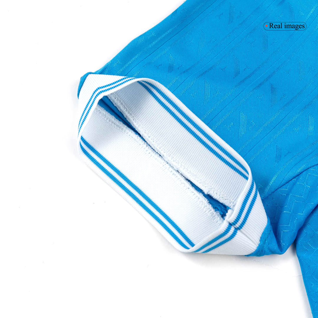Camiseta de fútbol local del Napoli 2025/26 azul