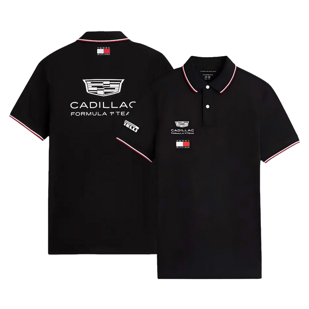 Cadillac F1 Racing Team Black Polo Shirt 2026