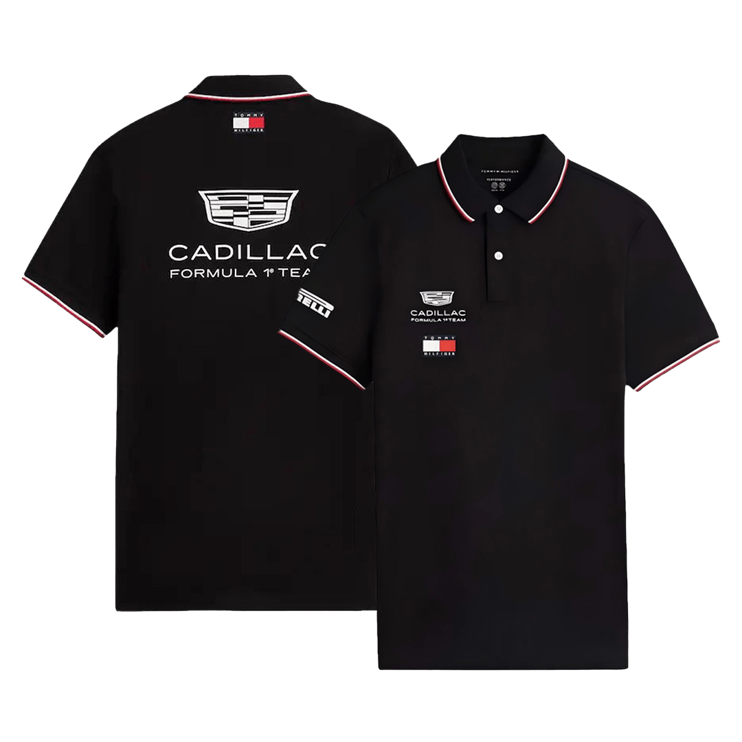Cadillac F1 Racing Team Black Polo Shirt 2026