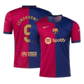 Barcelona LEWANDOWSKI #9 Home Jersey 2024/25 - Football Shirt | SmartJerseys | Official Quality