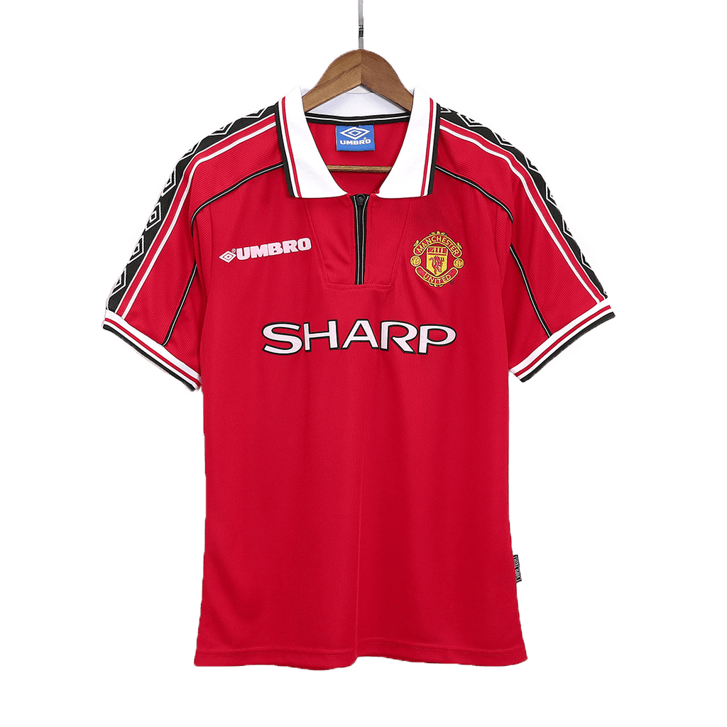 Manchester United Home Jersey Retro 98/00 - Football Shirt | SmartJerseys | Official Quality