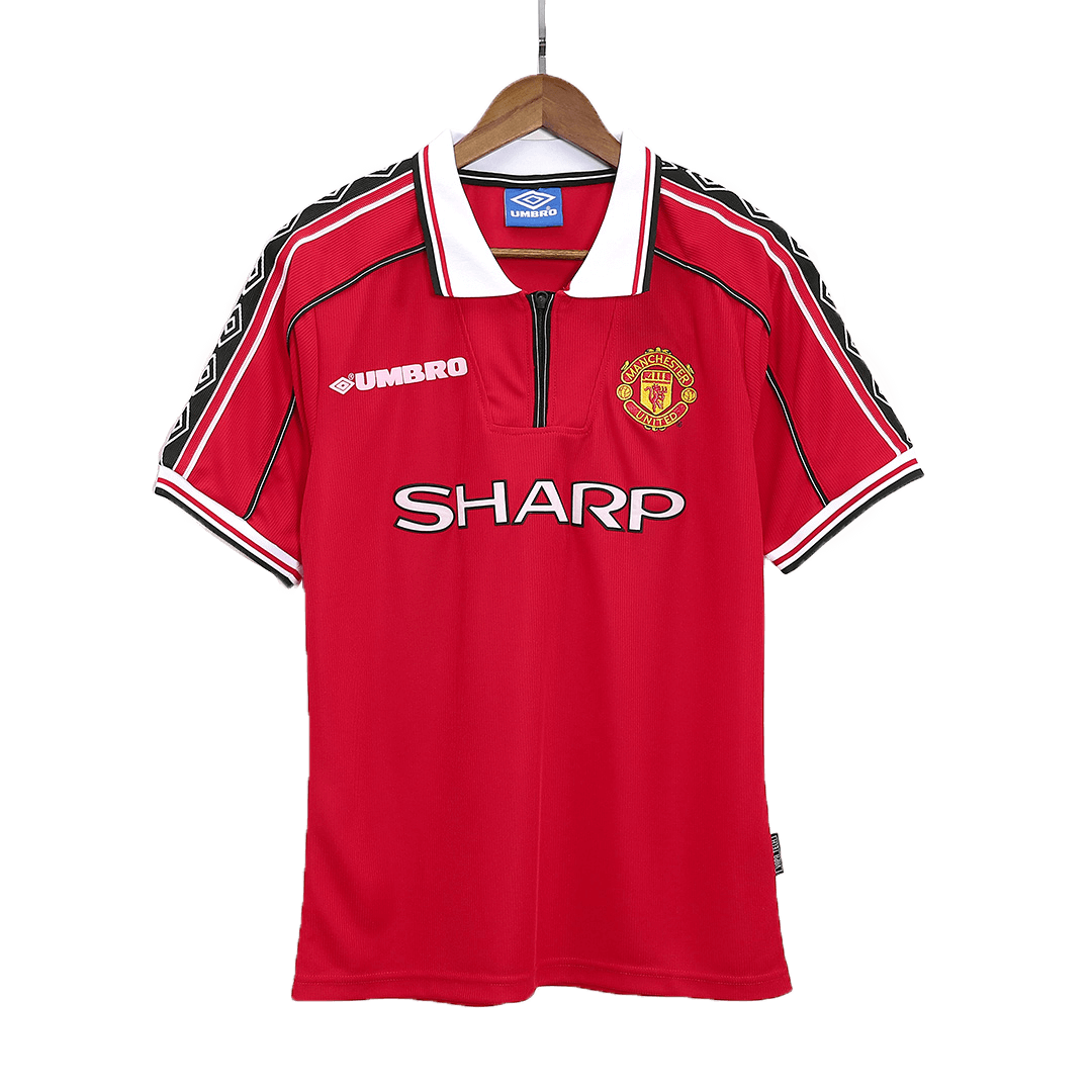Manchester United Home Jersey Retro 98/00 - Football Shirt | SmartJerseys | Official Quality