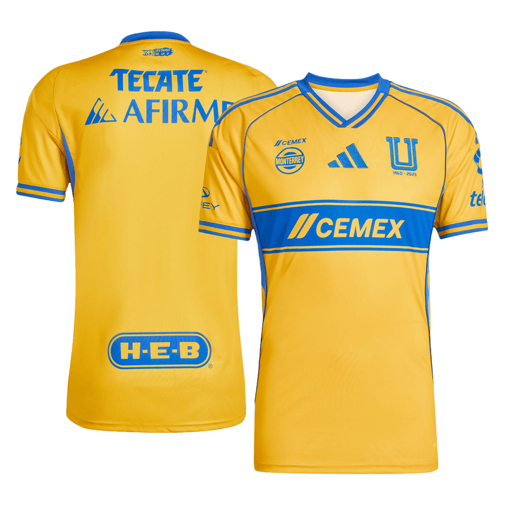 Maillot de football Tigres UANL domicile 25/26 jaune
