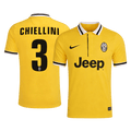 Juventus CHIELLINI #3 Away Soccer Jersey Retro 2013/14