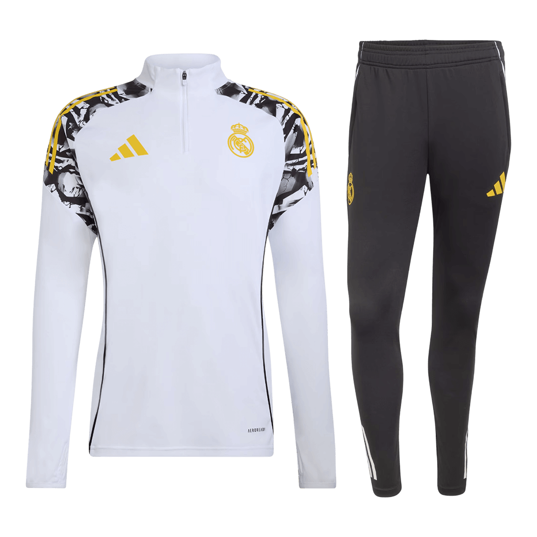 Real Madrid Sweatshirt Kit 2025/26 - White (Top+Pants)