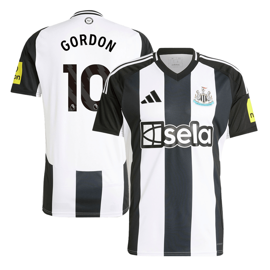Newcastle United GORDON #10 Home Jersey 2024/25 - Football Shirt | SmartJerseys | Official Quality