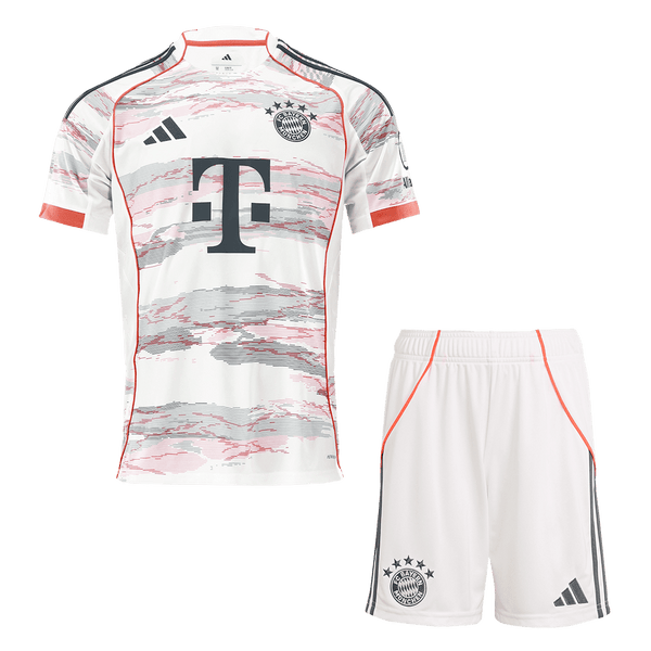 Bayern Munich Away Soccer Jersey Kit 2025/26 (Jersey+Shorts) - Football Shirt | SmartJerseys | Official Quality