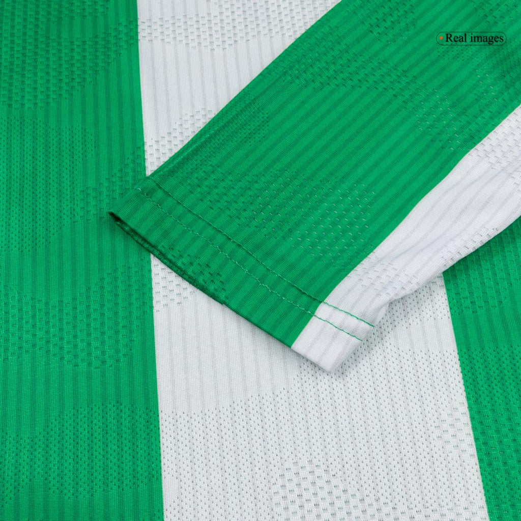 Camiseta de fútbol local de manga larga del Real Betis 2025/26