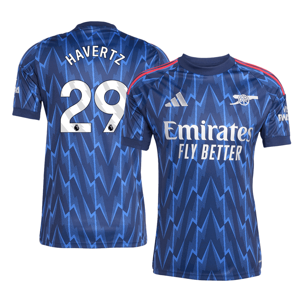 Arsenal HAVERTZ #29 Away Soccer Jersey 2025/26 - Football Shirt | SmartJerseys | Official Quality