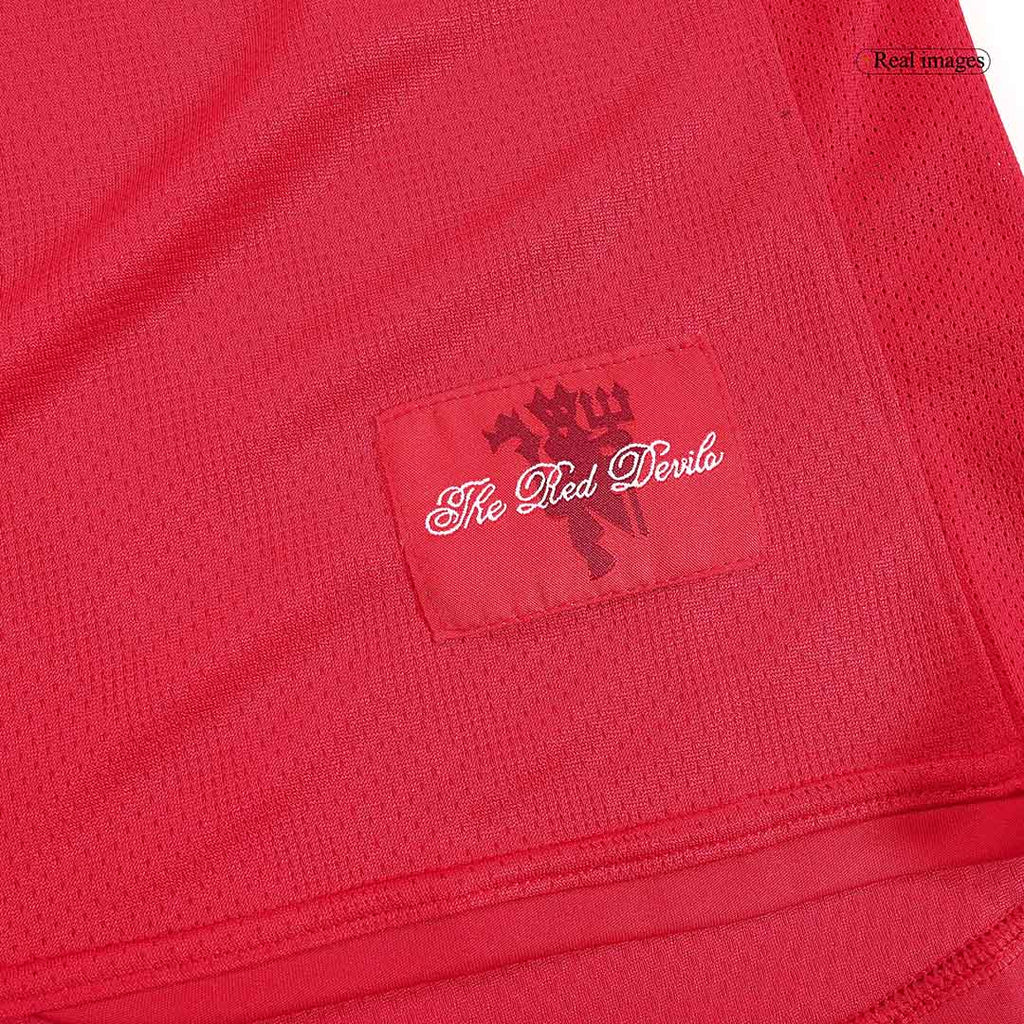 Maillot domicile rétro de Manchester United 2007/08 - Manches longues