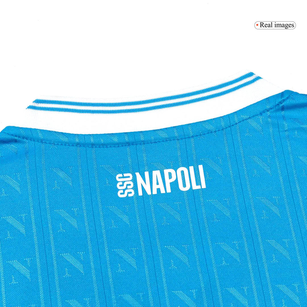 Camiseta de fútbol local del Napoli 2025/26 azul