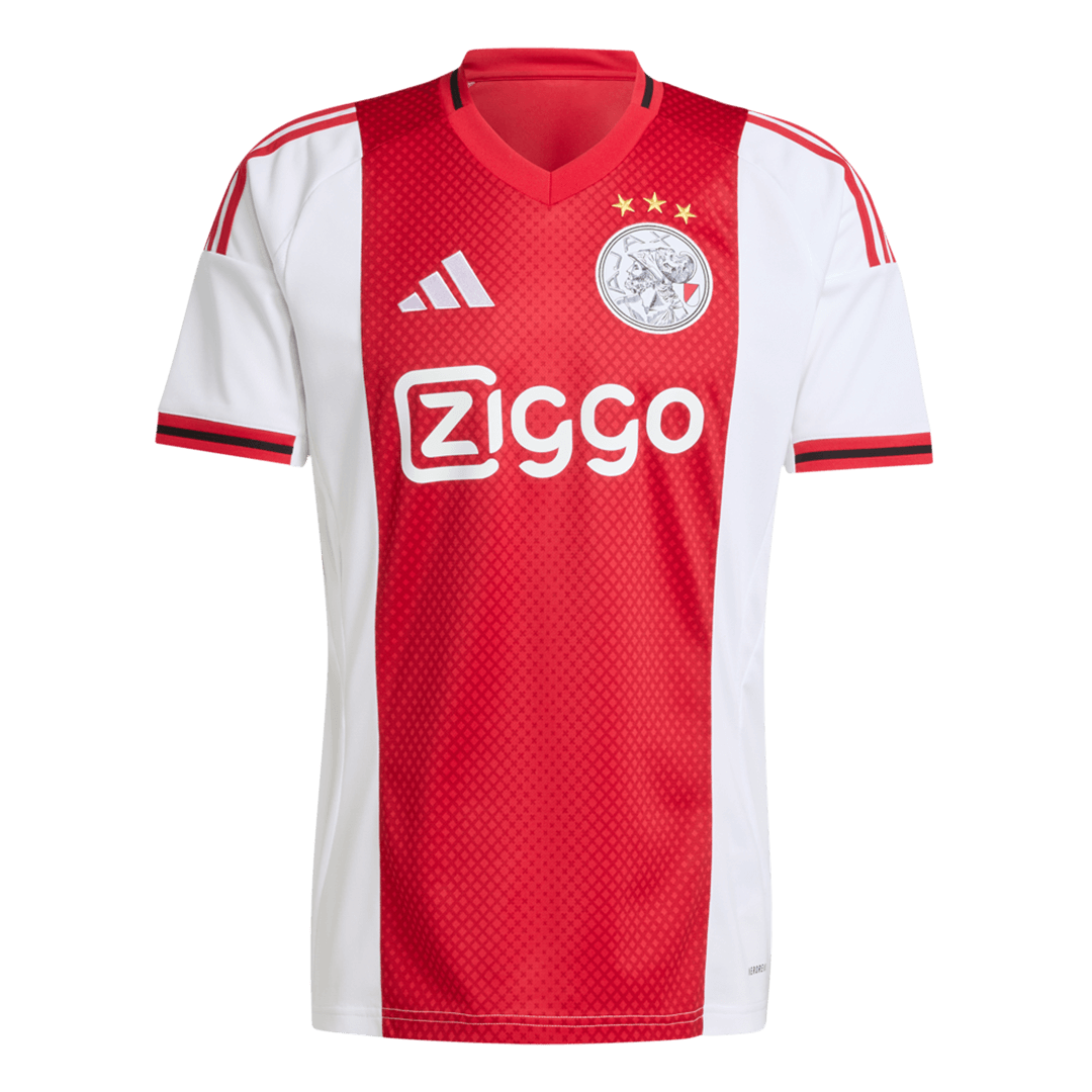 Ajax Home Soccer Jersey 2025/26 Red&White - Football Shirt | SmartJerseys | Official Quality