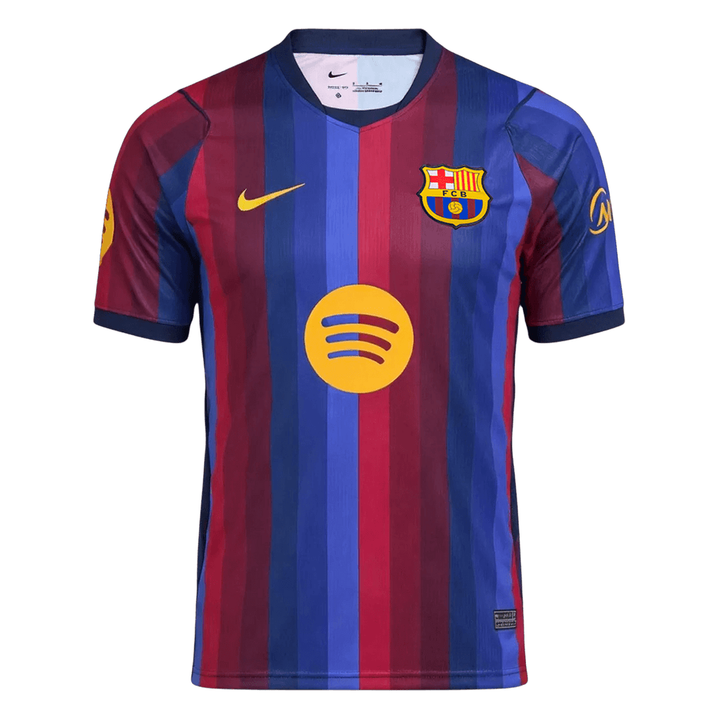 Men Player Version Barcelona Home Soccer Jersey 2026/27 Red&Blue