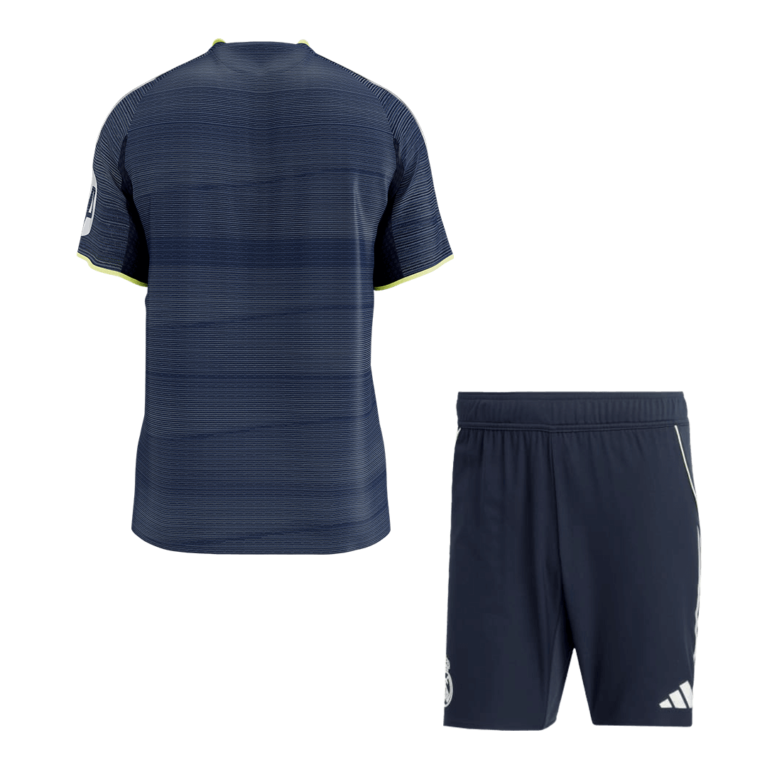 Real Madrid Away Soccer Jersey Kit Authentic 2025/26 (Jersey+Shorts)