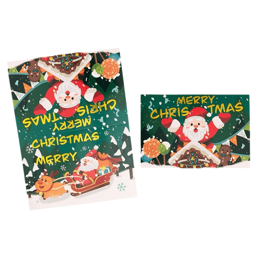 Custom Christmas Card – Santa Claus – Personalized Message - Football Shirt | SmartJerseys | Official Quality