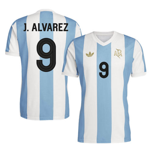 Argentina J.ALVAREZ #9 Soccer Jersey 2024 - 50th Anniversary - Football Shirt | SmartJerseys | Official Quality