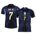 Brazil VINI JR. #7 Away Soccer Jersey Authentic 2026