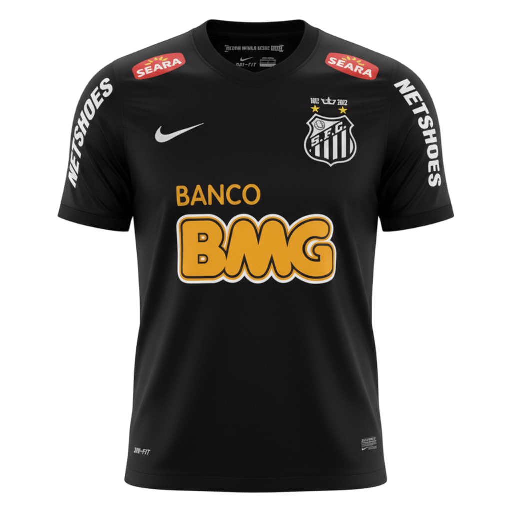Santos FC Away Soccer Jersey Retro 2011/12 - Football Shirt | SmartJerseys | Official Quality