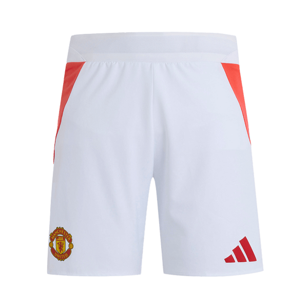Manchester United Home Soccer Shorts Authentic 2024/25 - Football Shirt | SmartJerseys | Official Quality