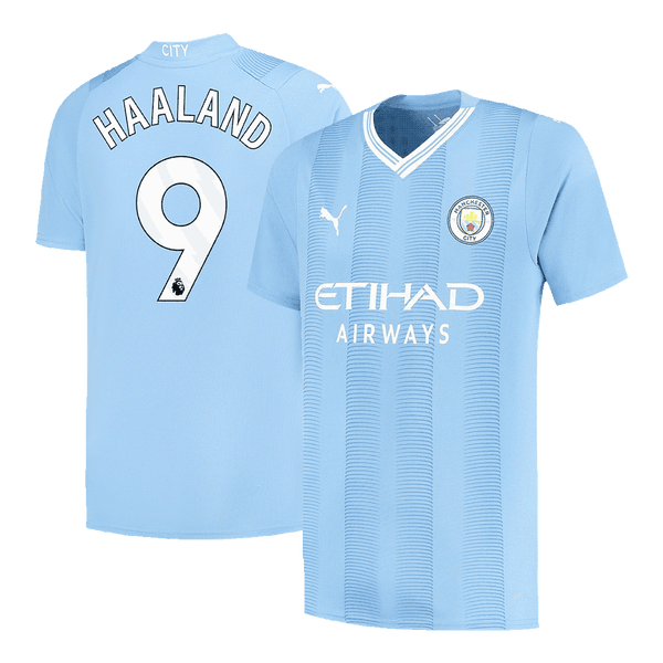Manchester City HAALAND #9 Home Jersey 2023/24 - Football Shirt | SmartJerseys | Official Quality