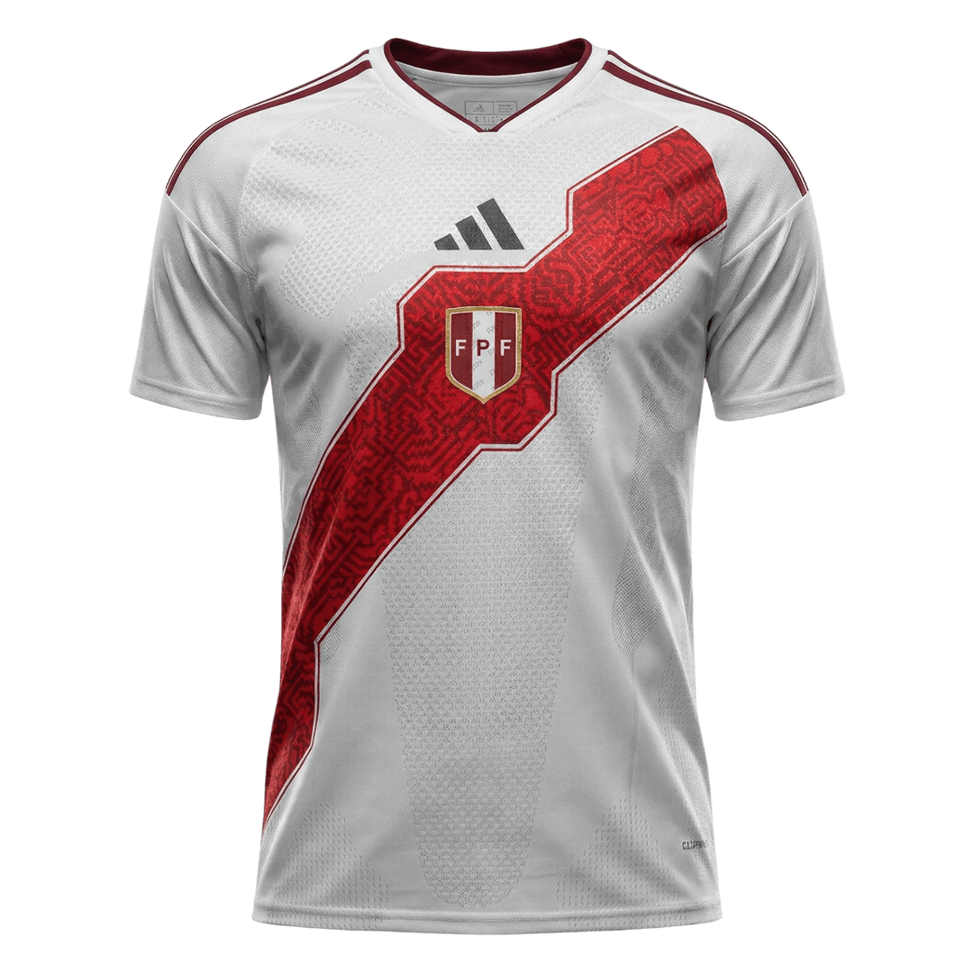 Peru Home Soccer Jersey Authentic 2026 - Football Shirt | SmartJerseys | Official Quality