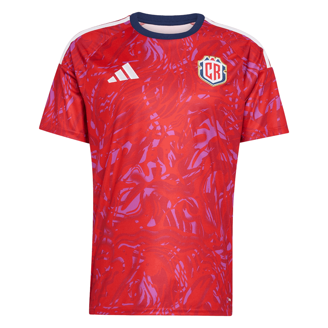 Costa Rica Home Soccer Jersey World Cup 2026 Red - Football Shirt | SmartJerseys | Official Quality