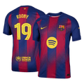 ROONY #19 Authentic Barcelona Home Soccer Jersey 2025/26 Red&Blue - UCL - Football Shirt | SmartJerseys | Official Quality
