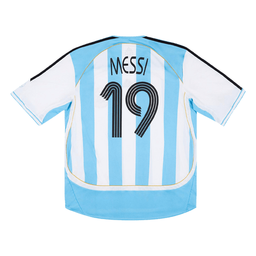 Argentina MESSI #19 Home Jersey Retro 2006 - Football Shirt | SmartJerseys | Official Quality