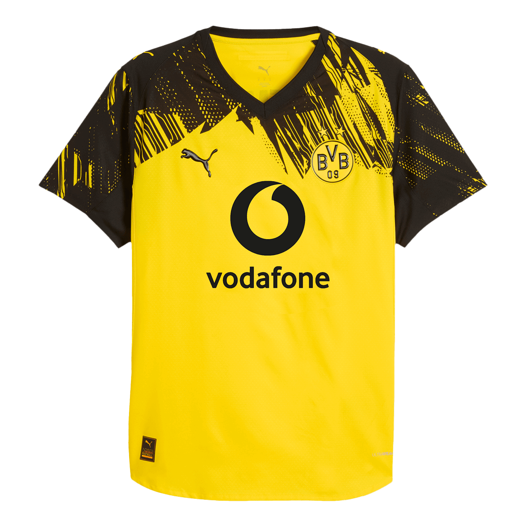 Borussia Dortmund Home Soccer Jersey 2025/26 Yellow - Football Shirt | SmartJerseys | Official Quality